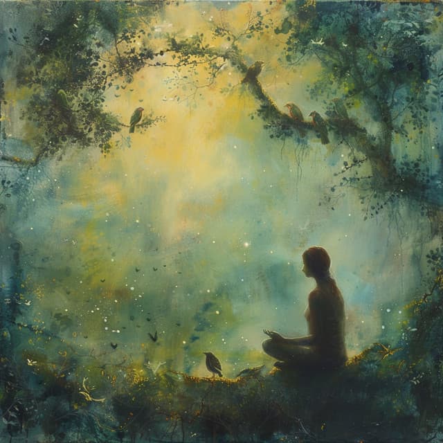 Meditación Binaural De La Naturaleza: Aves A Lo Largo Del Arroyo - 92 96 Hz - Musica Para Meditacion Profunda