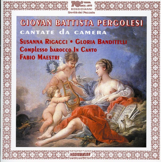 Pergolesi: Cantate da Camera - Giovanni Battista Pergolesi