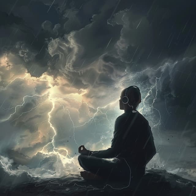 Thunder Relaxation: Calming Melodic Drift - Relaxxium