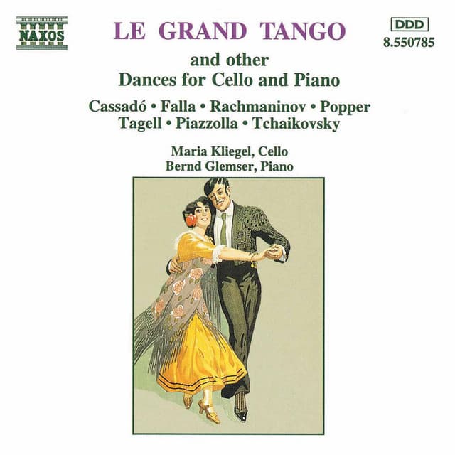 Grand Tango and Other Dances for Cello and Piano - Maria Kliegel