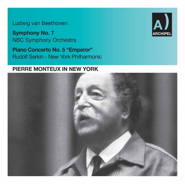 Pierre Monteux live in New York 1953/59 - Ludwig van Beethoven