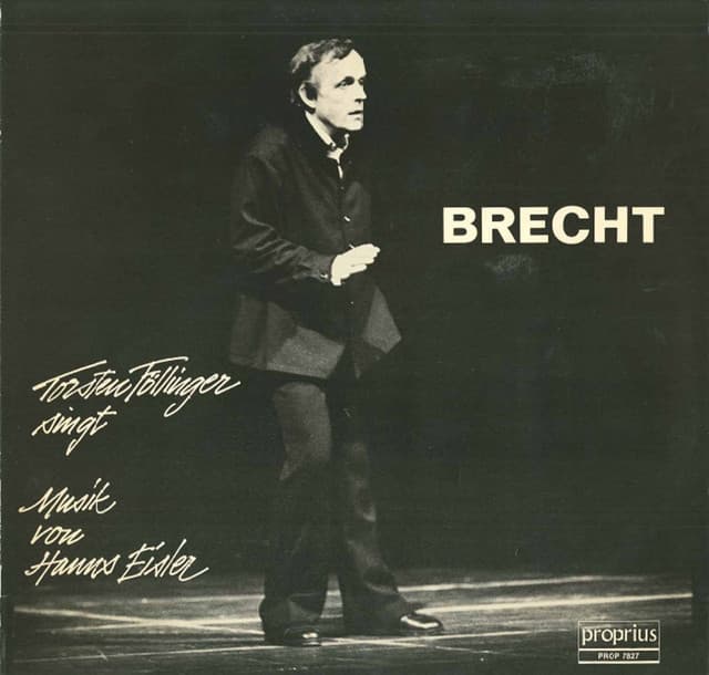 Torsten Föllinger singt Musik von Hanns Eisler - Hanns Eisler