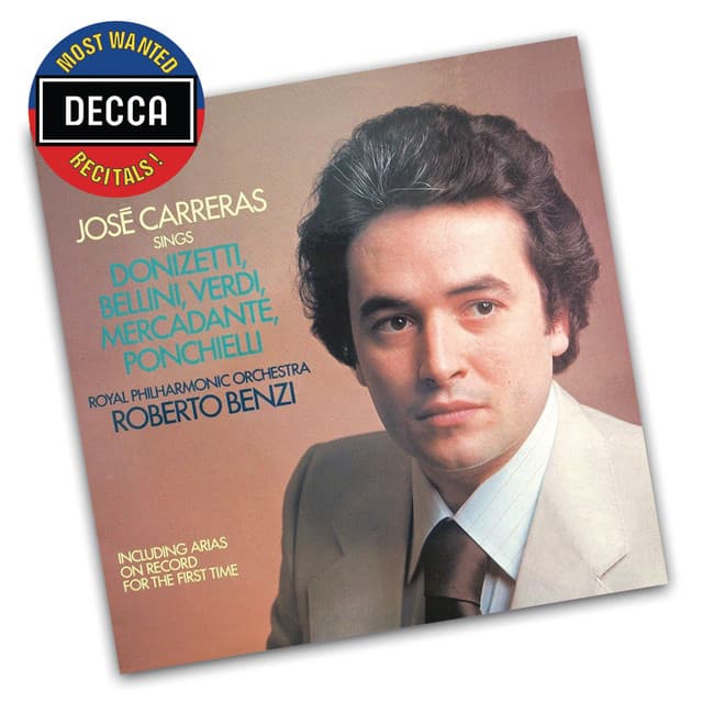 José Carreras Sings Donizetti, Bellini, Verdi, Mercadente, Ponchielli - José Carreras