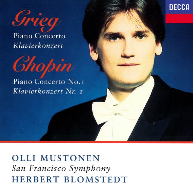Grieg: Piano Concerto / Chopin: Piano Concerto No. 1 - Olli Mustonen