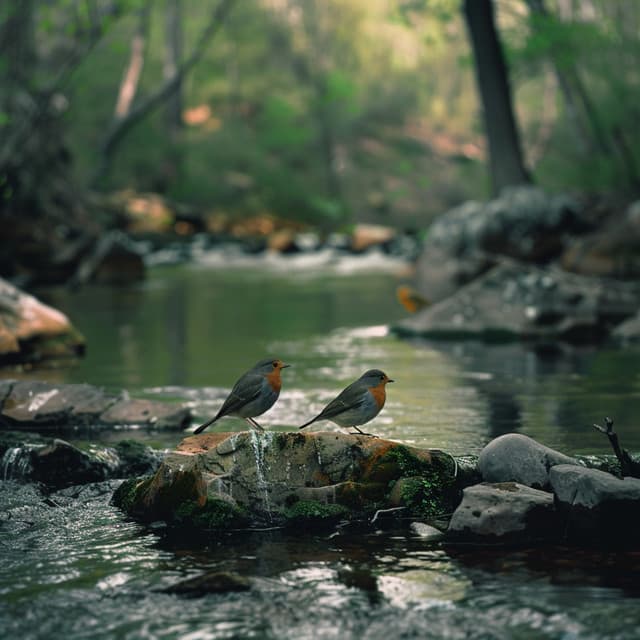 Binaural Nature and Creek Birds Meditation Harmony - Relaxing Mindfulness Meditation Relaxation Maestro