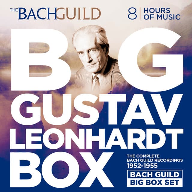 Big Gustav Leonhardt Box The Bach Guild Recordings 1952-1955 - Gustav Leonhardt