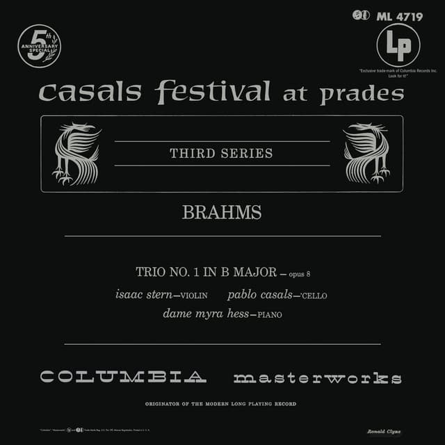 Brahms: Trio No.1 in B Major, Op. 8 - Johannes Brahms