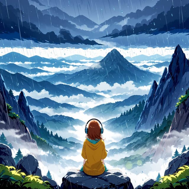 Serenity Among Cherry Blossoms Lofi - Anime Girl Lofi