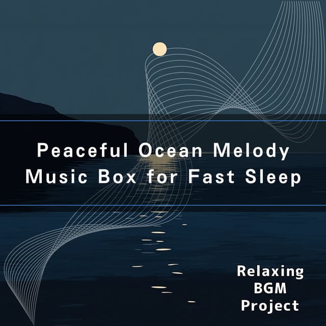 Peaceful Ocean Melody Music Box for Fast Sleep - Relaxing BGM Project