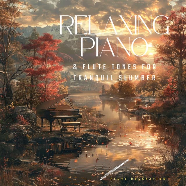 Relaxing Piano & Flute Tones for Tranquil Slumber - Flute Relaxation