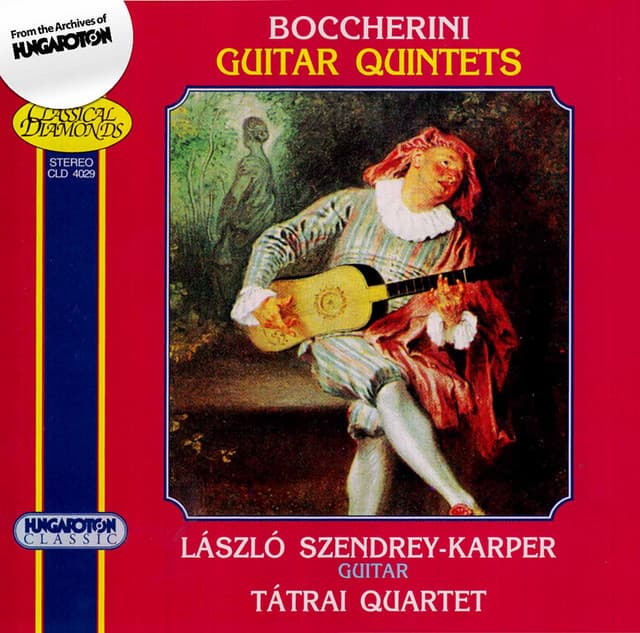 Boccherini: Three Guitar Quintets - Luigi Boccherini