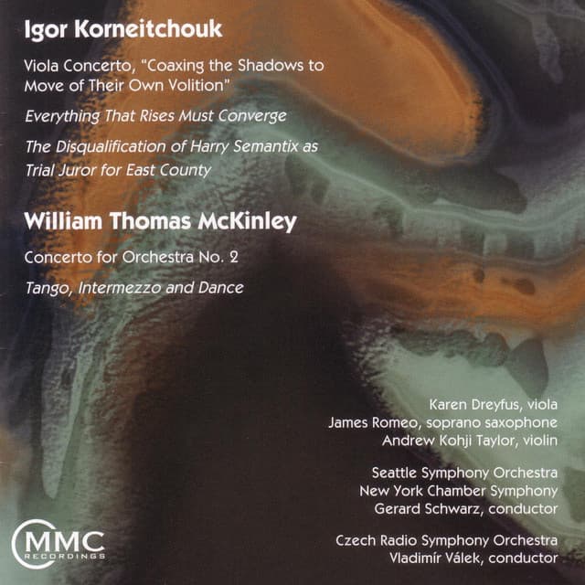Igor Korneitchouk: Viola Concerto / William Thomas McKinley: Concerto for Orchestra No. 2 - Karen Dreyfus