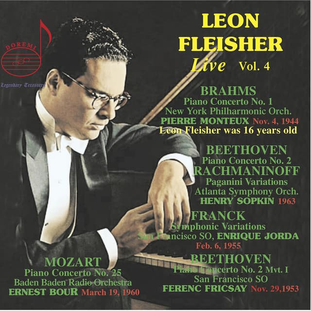 Leon Fleisher Live, Vol. 4 - Leon Fleisher