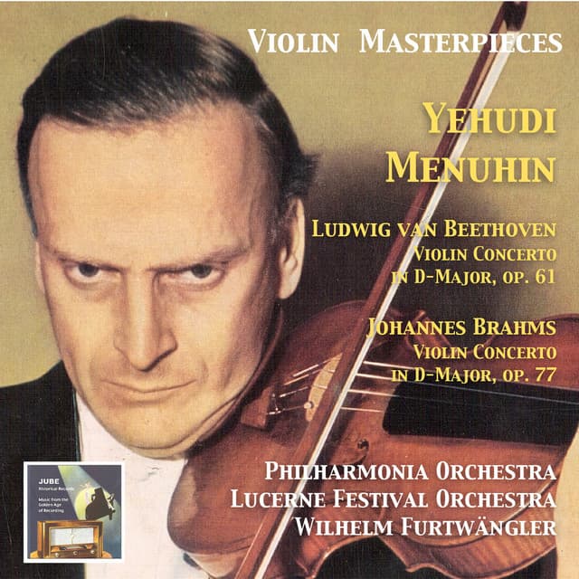 Violin Masterpieces: Yehudi Menuhin Plays Beethoven & Brahms - Yehudi Menuhin