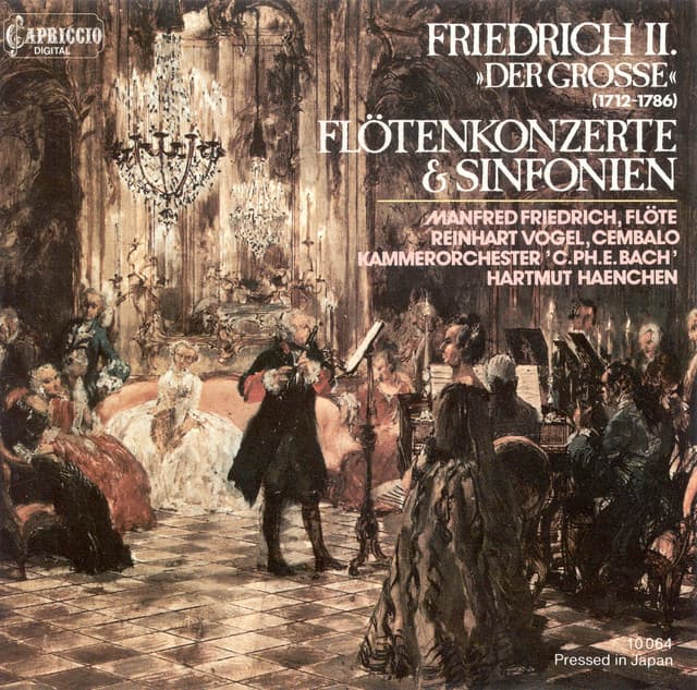 Frederick Ii: Sinfonias / Flute Concertos - Frederick the Great
