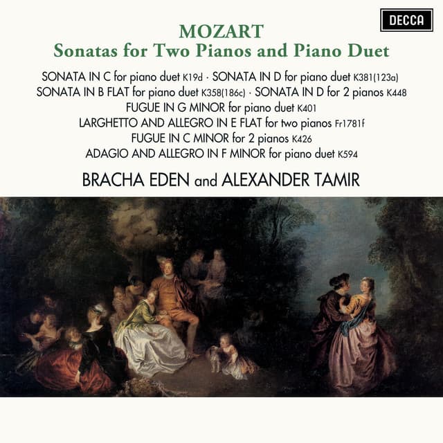 Mozart: Sonatas for Two Pianos & Piano Duet - Wolfgang Amadeus Mozart