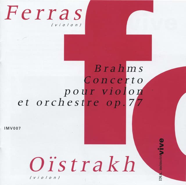 Concerto pour violon - Johannes Brahms