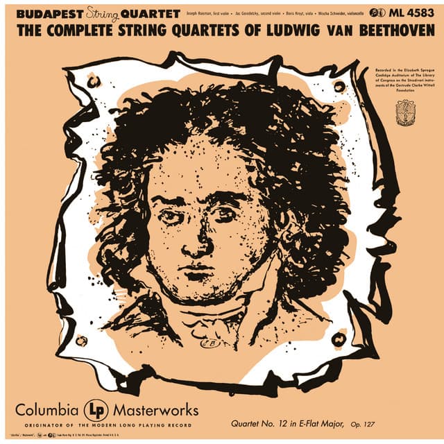 Beethoven: String Quartet No. 12 in E-Flat Major, Op. 127 - Ludwig van Beethoven