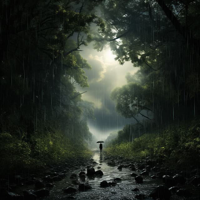 Rainforest Echoes: Nature’s Symphony - Nature and Rain