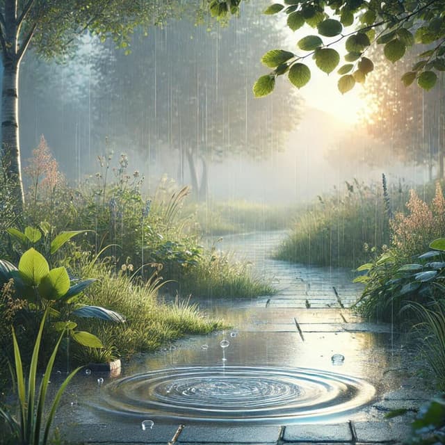 Morning Rain Zen - Meditation Rain Sounds