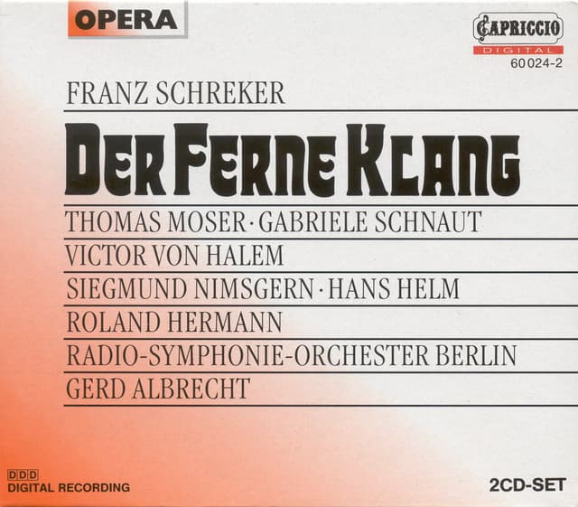 Schreker, F.: Ferne Klang - Franz Schreker