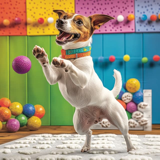 Doggie Delight: The Ultimate Wagging Wonderland - Music for Pets Library