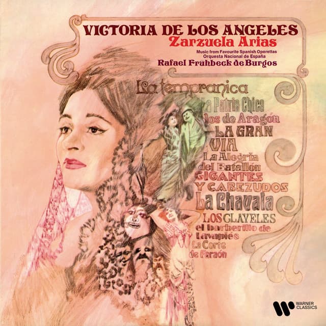 Zarzuela Arias. Music from Favourite Spanish Operettas - Victoria de los Ángeles