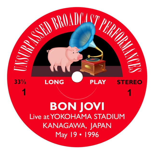 Yokohama Stadium, Yokohama, Japan - 19th May 1996 - Bon Jovi