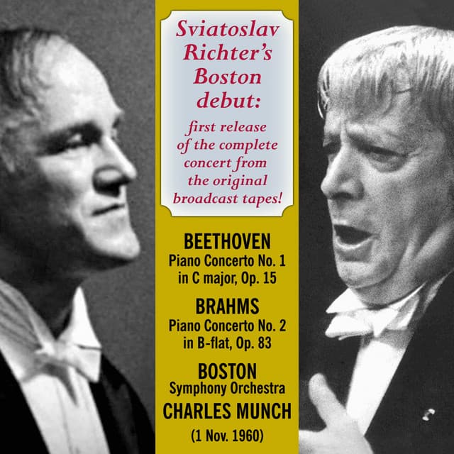 Sviatoslav Richter's Boston Debut - Sviatoslav Richter