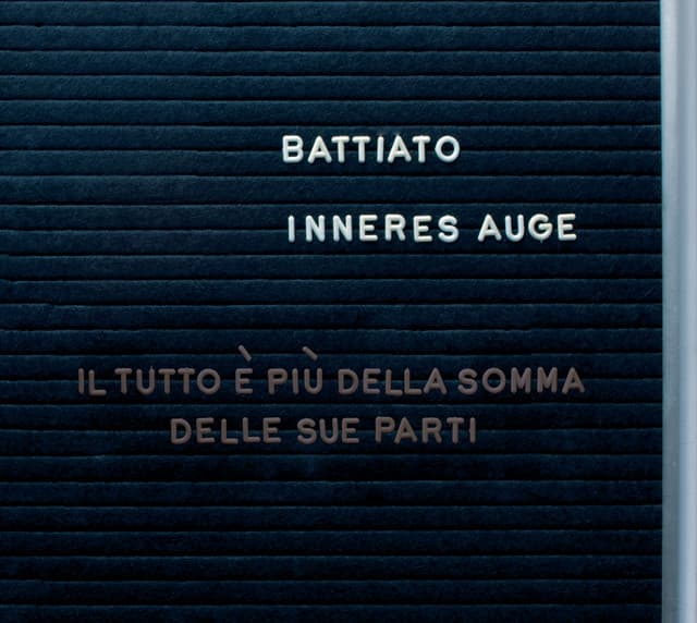 Inneres Auge - Franco Battiato