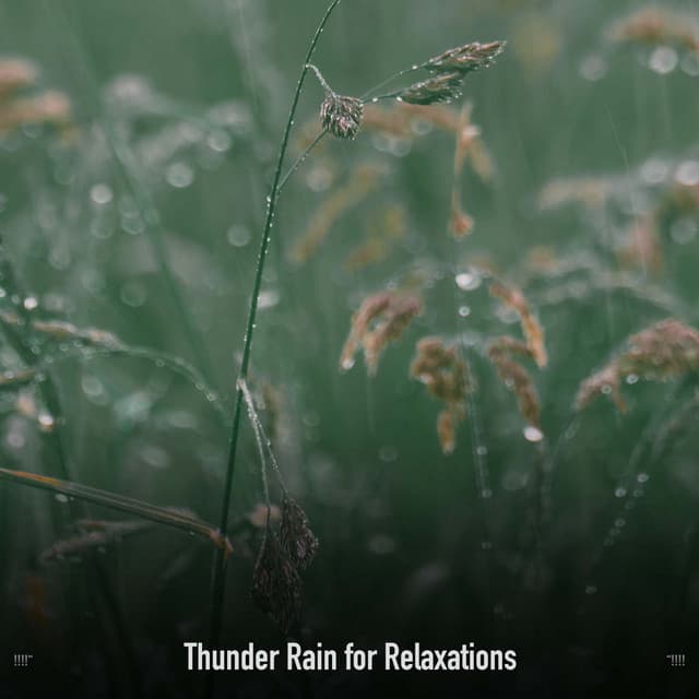 !!!!" Thunder Rain for Relaxations "!!!! - Sonidos De Truenos y Lluvia