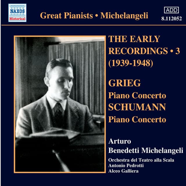 Arturo Benedetti Michelangeli: Early Recordings, Vol. 3 - Arturo Benedetti Michelangeli