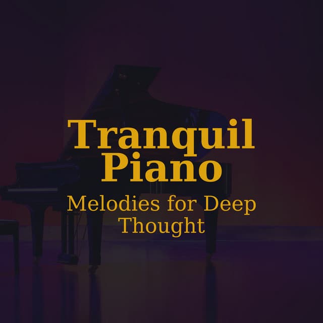Tranquil Piano: Melodies for Deep Thought - Tranquil Piano