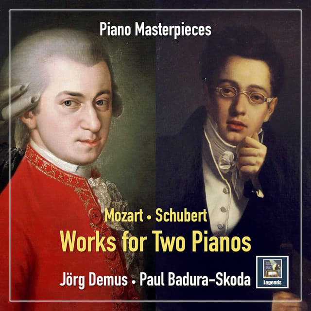 Mozart & Schubert: Works for 2 Pianos - Jörg Demus