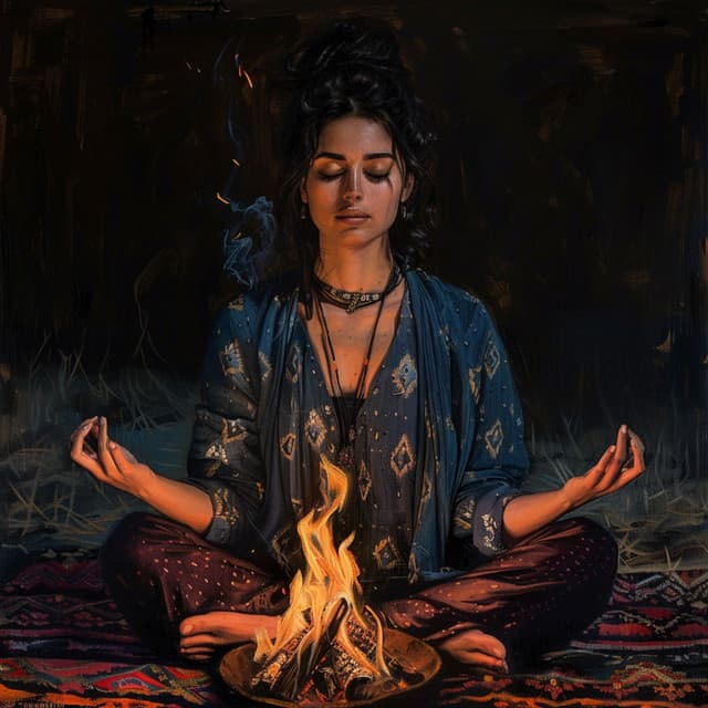 Fuego Zen: Ondas De Calor Para Meditación - Paria de la Vía Láctea