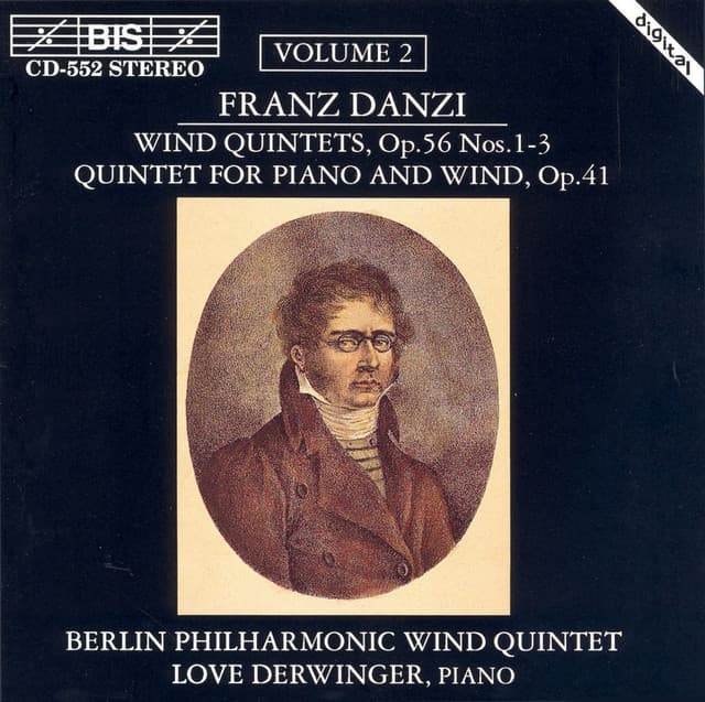 Danzi: Wind Quintets, Vol. 2 - Franz Danzi