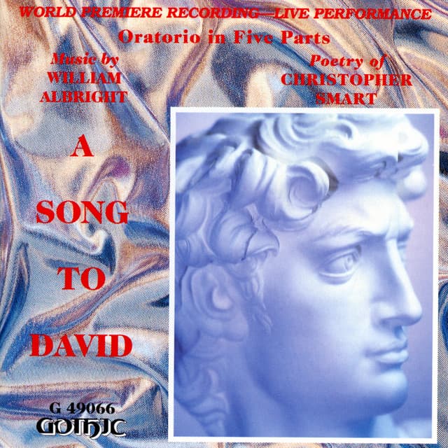 A Song to David - William Albright
