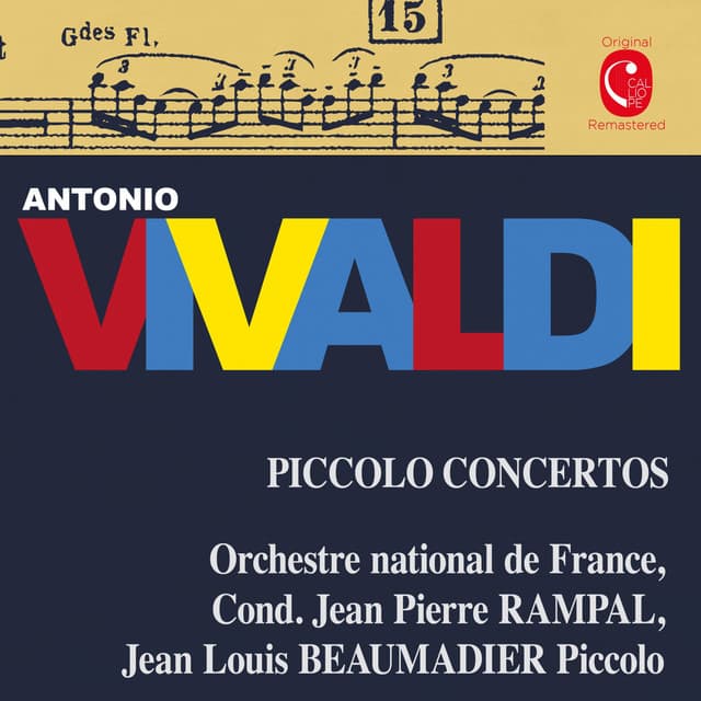 Vivaldi: Recorder Concertos, RV 443 - 445 - Telemann: 12 Fantasias for Violin Without Bass, TWV 40:14-25 - Jean-Louis Beaumadier