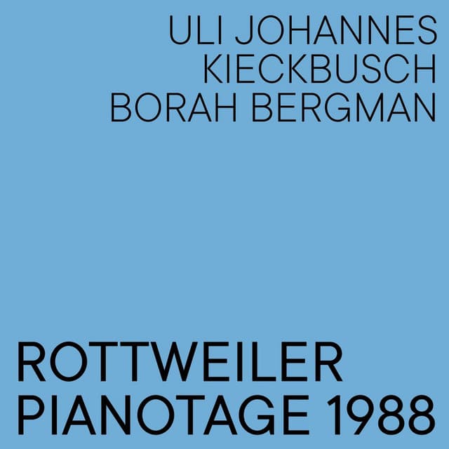 Rottweiler Pianotage 1988 - Uli Johannes Kieckbusch