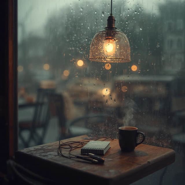 Raindrops & Coffee Cups - The Attic Cat