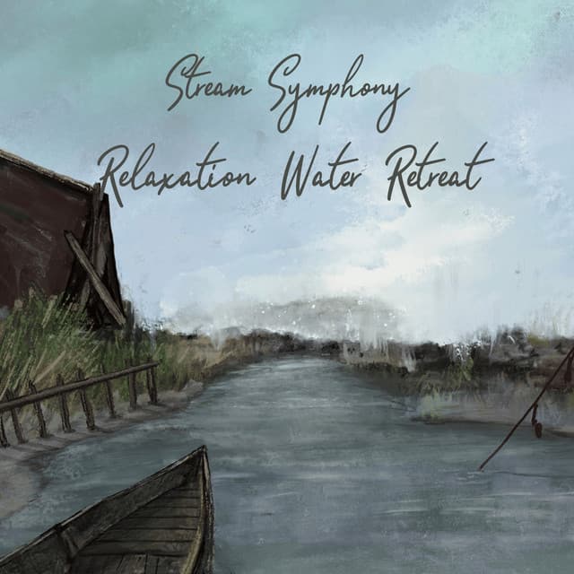 Stream Symphony: Relaxation Water Retreat - Waterfall Sound