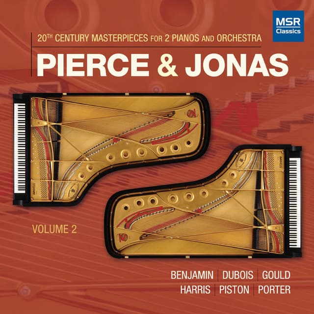 20th Century Masterpieces for 2 Pianos and Orchestra, Vol. 2 - Pierce & Jonas Piano Duo