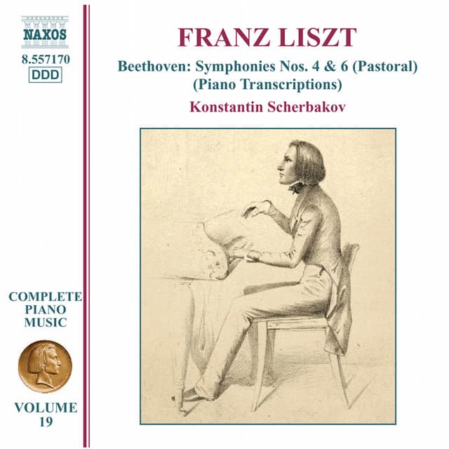 Liszt Complete Piano Music, Vol. 19: Beethoven Symphonies Nos. 4 & 6 - Franz Liszt