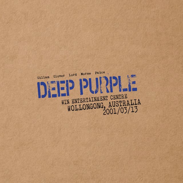 Live in Wollongong 2001 - Deep Purple
