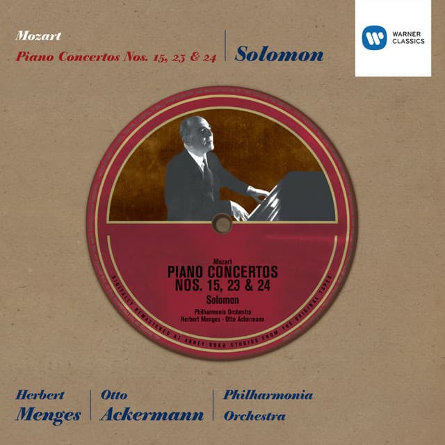 Mozart: Piano Concertos 15, 23 & 24 - Wolfgang Amadeus Mozart