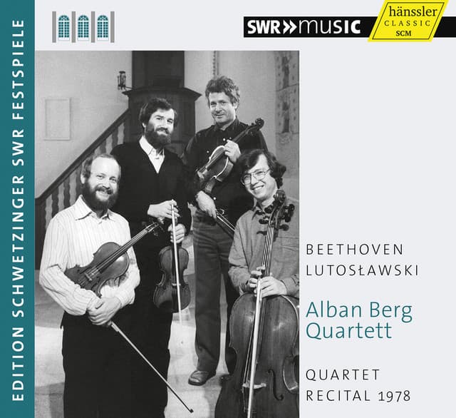 Quartet Recital 1978 - Alban Berg Quartett