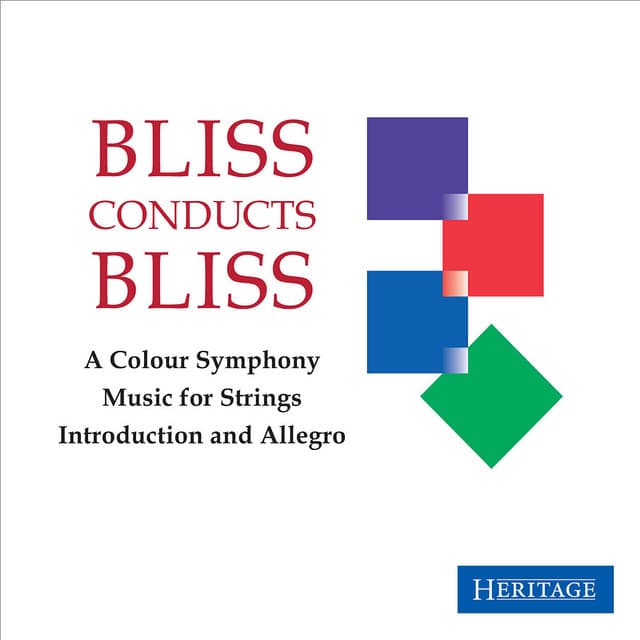 Bliss conducts Bliss - Arthur Bliss