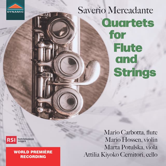 Mercadante: Quartets for Flute & Strings - Saverio Mercadante