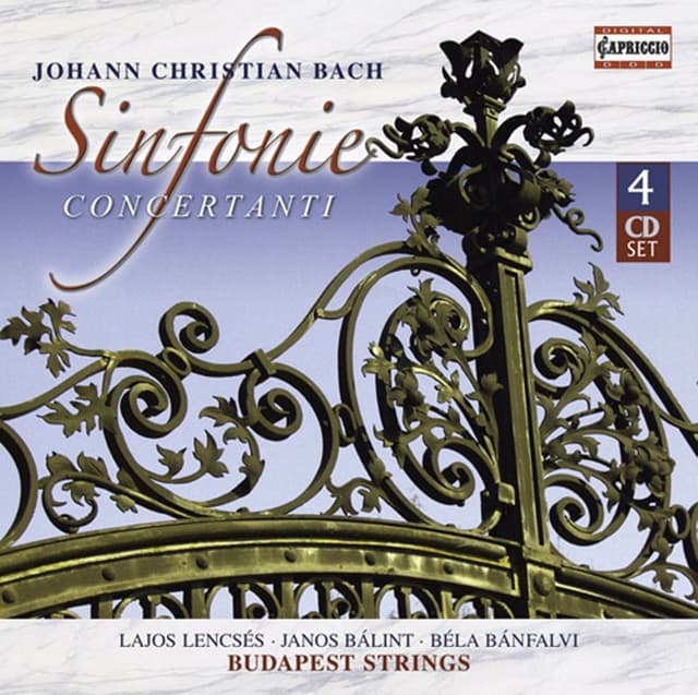 Bach, J.C.: Symphonie Concertanti - Johann Christian Bach