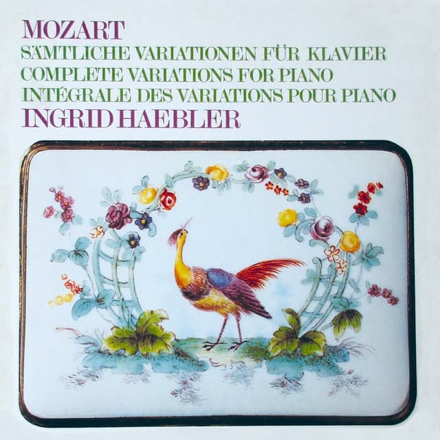 Mozart: Complete Variations for Piano - Wolfgang Amadeus Mozart